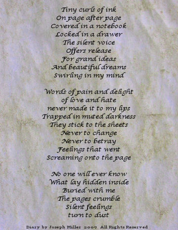 diary poem